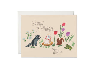 Birthday Critters Card