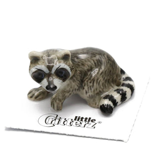 Bandit The Raccoon - Porcelain Miniature