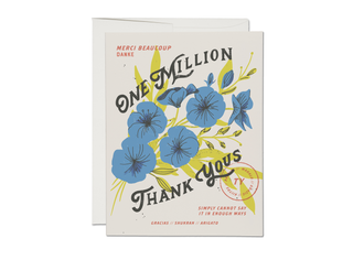 One Million Thank Yous Card
