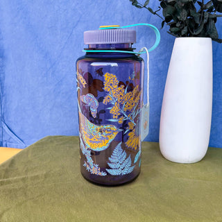 Mustard Beetle | Prairie Warbler - 32oz Nalgene Water Bottle