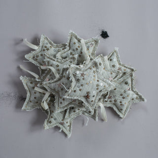 Metallic Confetti Star | Cotton & Lavender Filled Sachet