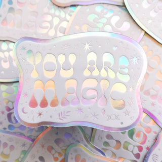 Mother of the Moon | You Are Magic Holographic Sticker