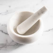 Marble Mortar & Pestle