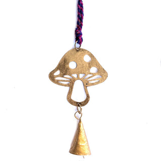Mira Fair Trade | Mushroom Ornament/Mini Chime