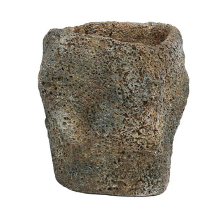 Cast Concrete Lava Stone Planter