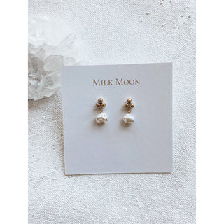 Pearl Dot Studs