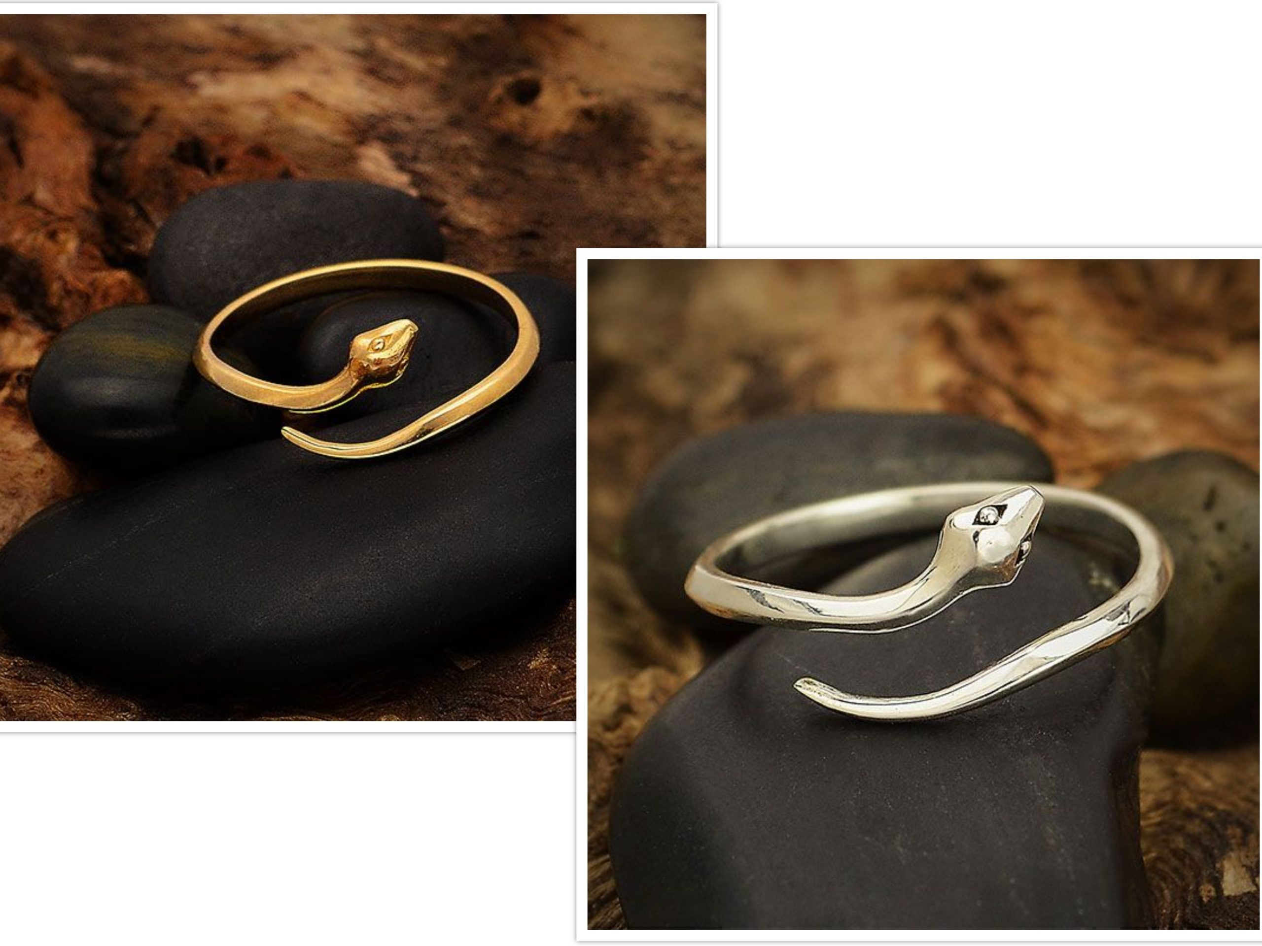 Adjustable Simple Snake Ring Indie South