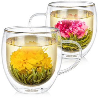 TeaBloom | Twin Harmony XL Double Wall Mug